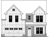 Charming two-story home with brick and siding, complemented by a well-manicured lawn at 5623 Meadowstone Walk, Kennesaw, GA 30152