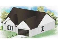 Cozy single-story home displaying white brick, a dark roof, an attached garage, and neatly trimmed landscaping at 1007 Towne Cir, Social Circle, GA 30025