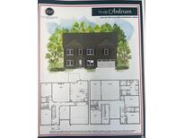 This new construction home has a spacious open floor plan at 171 Silvercrest Dr, Acworth, GA 30101