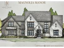 Magnolia Manor exterior elevation featuring a modern farmhouse style with detailed architectural elements at 6428 East Cherokee Dr, Canton, GA 30115