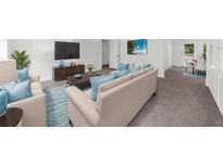 Inviting living room with plush seating, sleek console, and view of outdoor seating area at 789 Houston Mill Ne Rd # 5, Atlanta, GA 30329