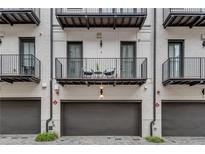 Modern townhome featuring private garages and balconies at 574 Boulevard Ne Pl # 4, Atlanta, GA 30308