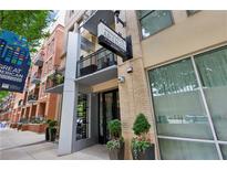 Attractive entrance to residential building, 