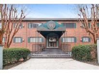 Attractive brick building with covered entrance and manicured landscaping, providing a welcoming first impression at 91 Rumson Rd, Atlanta, GA 30305