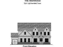 New construction showing the beautiful exterior facade and architectural detail at 3425 Dr Bramblett Rd, Cumming, GA 30028