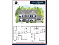 Charming two-story home with a symmetrical facade, attached garage, and well-manicured landscaping at 202 Silvercrest Dr, Acworth, GA 30101