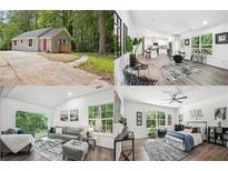 Multiple views of a renovated home at 2160 Perkerson Sw Rd, Atlanta, GA 30315