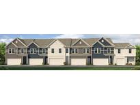 Charming new townhome exteriors with modern siding, attached garages, and manicured landscaping at 1346 Magnolia Bend Way # 285, Jonesboro, GA 30238
