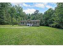 Charming one-story home with a well-manicured lawn and beautiful landscaping, perfect for outdoor relaxation at 359 Dallas St, Hiram, GA 30141