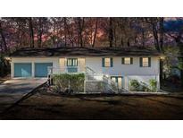 Inviting two-story home with a two car garage and a charming entrance at 3310 Bryan Way, Marietta, GA 30008
