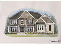 Detailed watercolor of a two-story home featuring gray tones, white trim, and symmetrical window placement at 157 West Lake Blvd, Carrollton, GA 30116