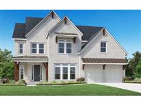Charming two-story brick home with a well-manicured lawn and an attached two-car garage at 6520 Pond View Dr, Cumming, GA 30028