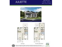 Charming single-story home with a welcoming front porch and well-maintained landscaping at 140 Bartow Street, Lot #4, Fayetteville, GA 30214