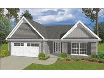 Charming single-story home with a gray exterior, well-manicured lawn, and inviting curb appeal at 103 New Home Rd, Rockmart, GA 30153