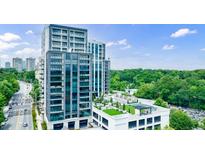 Modern high-rise building with stunning city views and upscale amenities at 2425 Peachtree Rd # 1806, Atlanta, GA 30305