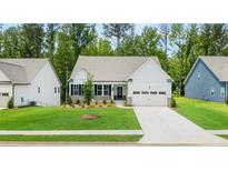 Charming single-Gathering home featuring a well-manicured lawn and a two-car attached garage at 51 Black Rock Rdg, Sharpsburg, GA 30277