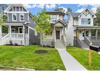 Charming home exterior showcasing the front yard, porch, and curb appeal at 1695 Thomas St, Decatur, GA 30032