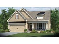 Charming single-Gathering home featuring a 2-car garage, craftsman-style details, and professional landscaping at 24 Mayhaw Pt, Sharpsburg, GA 30277