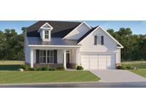 Charming single-Gathering home with well-manicured lawn, two-car garage and covered entryway at 98 Keown Loop, Sharpsburg, GA 30277