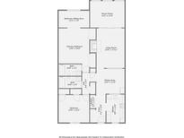 Layout showcasing bedrooms, bathrooms, living areas, kitchen, and bonus room with approximate dimensions at 4023 Stillwater Dr, Duluth, GA 30096