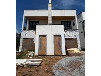 Modern white home under construction showcasing a contemporary design and clean lines at 308 Fortune Ne St # A, Atlanta, GA 30312