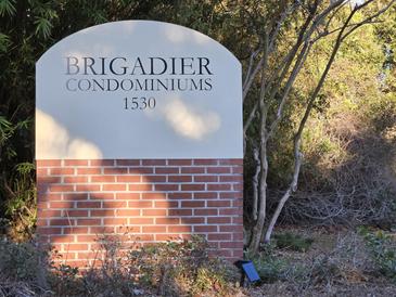 Brigadier Condominiums sign at 1530 at 1530 Fort Johnson Rd # 2 K, Charleston, SC 29412