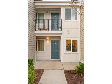 Two-story building exterior with private entrances and balconies at 265 Alexandra Dr # 10, Mount Pleasant, SC 29464