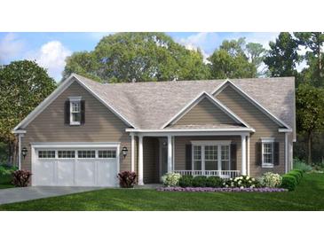 Craftsman style home with front porch and 2-car garage at 192 Collared Dove Ct, Summerville, SC 29483