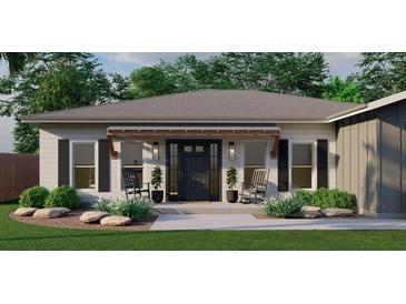 Charming craftsman style home with a welcoming front porch at 105 Mayfair Ct, Summerville, SC 29485