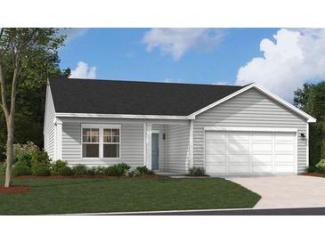 Charming single-Gathering home with a well-manicured lawn and an attached two-car garage at 4175 Rising Tide Dr, Summerville, SC 29485