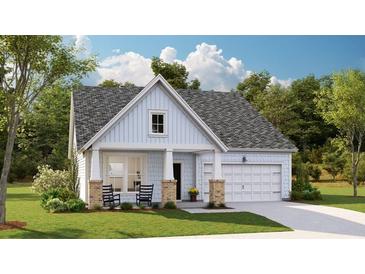 Charming single-Gathering home features a two-car garage, covered front porch, and classic architectural design at 187 Belfort Place, Summerville, SC 29486