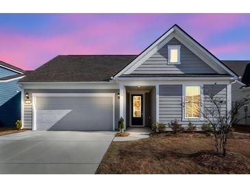 Charming single-Gathering home with a well-manicured lawn and attached garage at 302 Autumn Azalea Way, Summerville, SC 29486