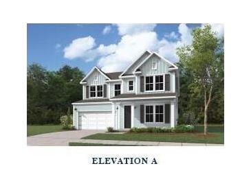 Charming two-story home featuring board and batten siding and inviting curb appeal at 747 Maynard Ln, Summerville, SC 29486