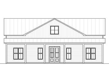 Charming one-story house design featuring a covered porch, symmetrical window placement, and classic architectural lines at 407 Sandridge Acres Trl, Holly Hill, SC 29059