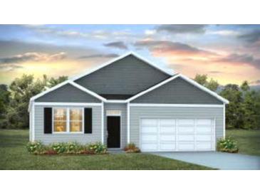 Charming one-story home featuring a two-car garage, neutral-colored siding, and a welcoming front entrance at 6230 Gritman Dr, Hollywood, SC 29470
