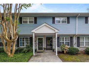 Charming townhouse featuring a cozy entrance and well-maintained landscaping at 507 Stinson Dr # 3A, Charleston, SC 29407