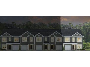 The property features well-designed townhomes with modern architectural details and attached garages at 126 Haventree Ct, Summerville, SC 29486