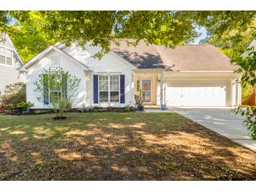 Charming single-story home featuring a well-maintained lawn and a cozy, inviting entrance at 3222 Morningdale Dr, Mount Pleasant, SC 29466