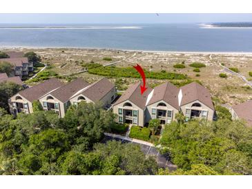 Beautiful beachside condos with stunning ocean views and mature landscaping at 1376 Pelican Watch Villas, Seabrook Island, SC 29455