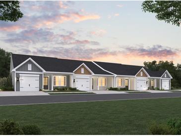 Charming single-Gathering homes boast garages, welcoming entrances, and well-manicured lawns for curb appeal at 913 Dusk Dr, Summerville, SC 29486
