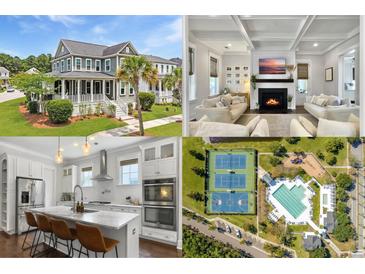 Great community amenities include tennis, basketball and a pool to stay active at 2769 Rivertowne Pkwy, Mount Pleasant, SC 29466