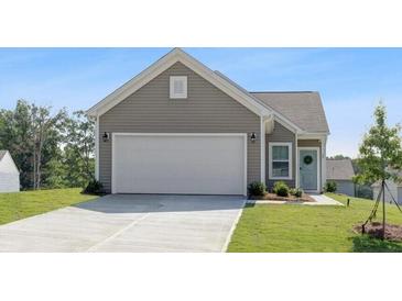 Charming one-story home features a spacious two-car garage, well-maintained lawn, and inviting front entrance at 167 Surfbird Rd # 649P, Summerville, SC 29486