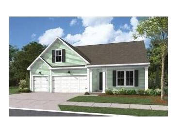 Charming single-Gathering home featuring a two-car garage, well-maintained lawn and manicured landscaping at 773 Maynard Ln, Summerville, SC 29486