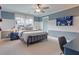 Spacious bedroom with a neutral color scheme and plenty of natural light at 173 Fiddleback Dr, Summerville, SC 29486