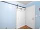 Laundry room features a barn door and pull-up bar at 175 Maria Stuart Ln, Varnville, SC 29944