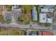 House and surrounding area from a bird's eye view at 190 Coming St, Charleston, SC 29403