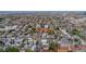 Aerial view showing home's location in a residential neighborhood at 190 Coming St, Charleston, SC 29403