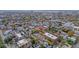 Aerial view showing home's location near a church and other buildings at 190 Coming St, Charleston, SC 29403