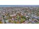 Aerial view showing home's location in a residential neighborhood at 190 Coming St, Charleston, SC 29403