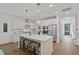 Spacious kitchen with large island, stainless steel appliances, and hardwood floors at 507 Fiskdale Cir, Summerville, SC 29486